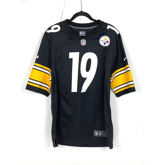 NFL Pittsburgh Steelers #19 Juju Smith-Schuster Nike On Field Jersey Size M (A8) - Picture 1 of 6